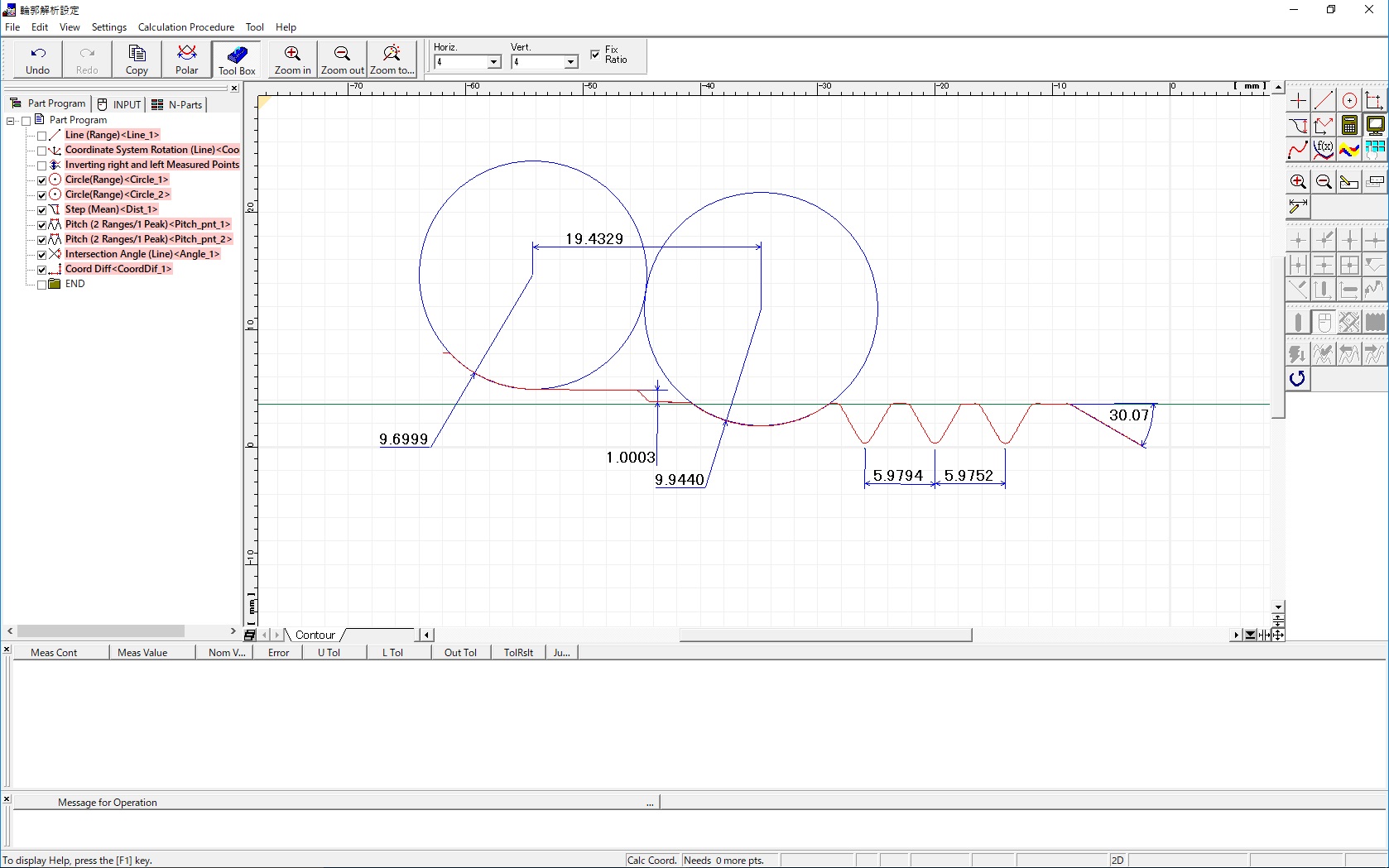 Surface Roughness / Contour Measurement Analysis program
FORMTRACEPAK