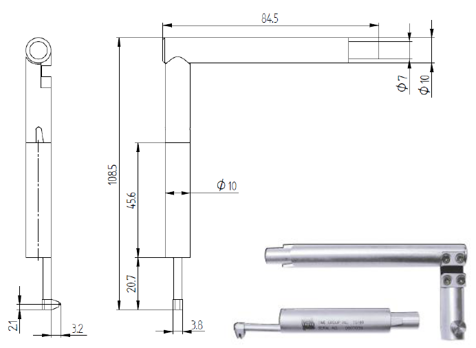 Pickup for TIME3200/3202 Roughness Tester